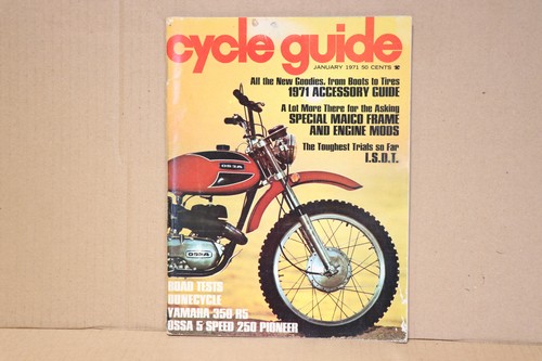 Cycle guide magazine - magazine, january