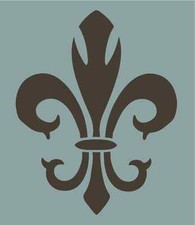 Fleur De Lis Wall Mylar Damask