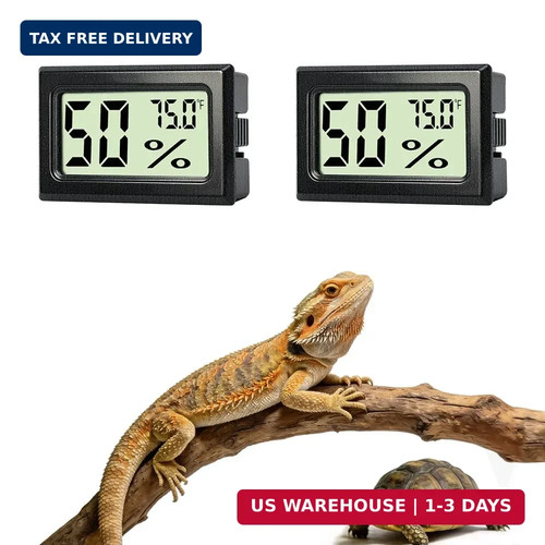 2pcs reptile thermometer and - reptile,