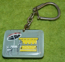 Antique Flem & Picot Paris Xè Keyring Parasols Swing Parasols Bourbon Keyring