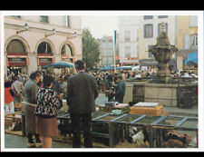 LE PUY-en-VELAY (43) POULTRY MERCHANT STAND at the Market & COMMERCES in 1990