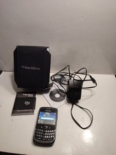 TELEPHONE PORTABLE BLACKBERRY 9300 CURVE 3G+ CHARGEUR + NOTICE + BOITE  S ALLUME