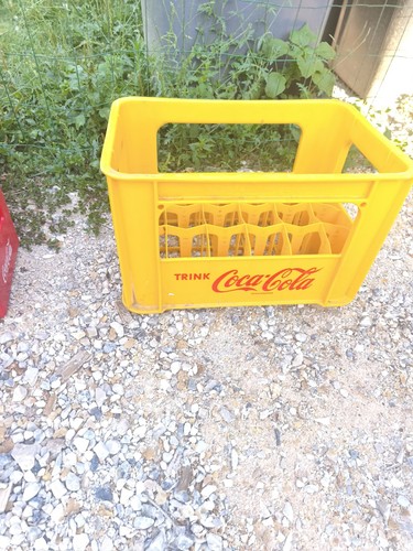 Ancien casier caisse - coca, cola