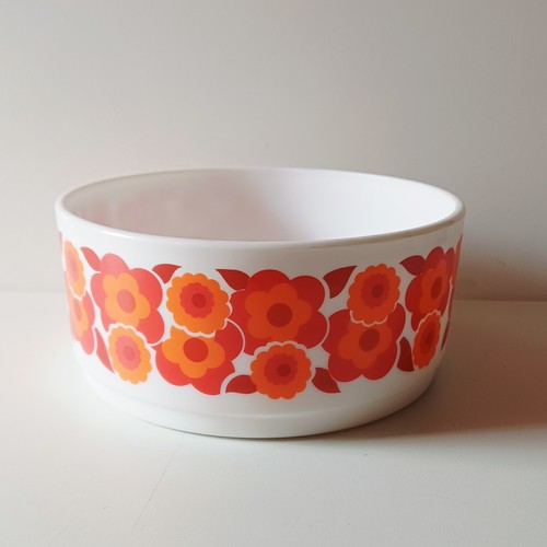 Grand saladier arcopal motif - grand,