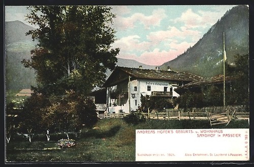 Carte postale leonhard à - leonhard,