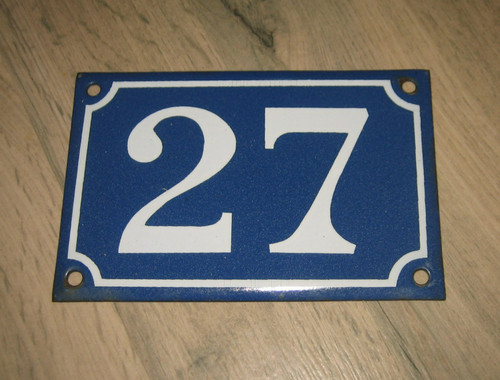 Ancienne plaque rue fonte - rue,
