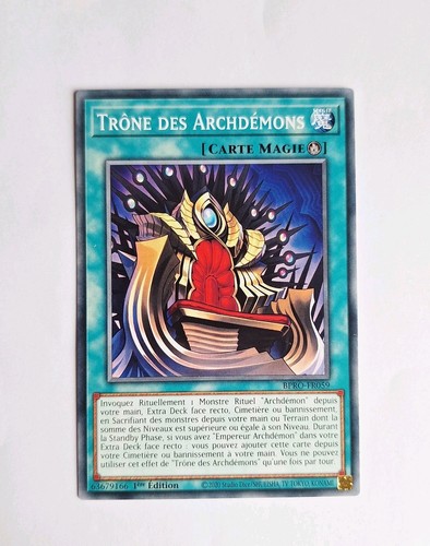 Trône des - yu-gi-oh!,