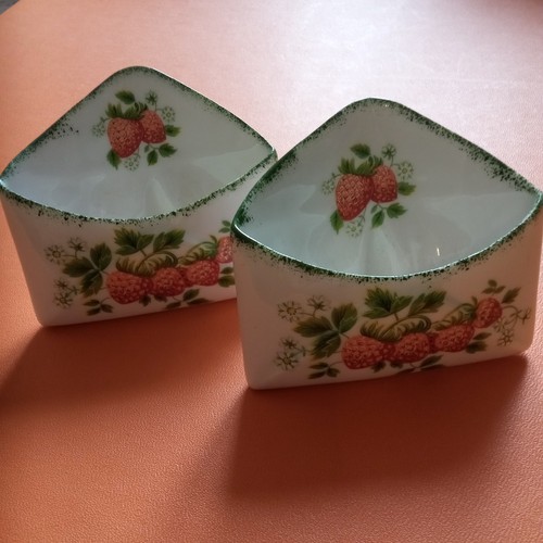 Paire porte menus porcelaine - porte,