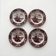 Rare: Assiettes Anciennes En Terre De Fer Château De Neuschwanstein