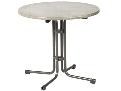 Table bistrot ronde - table,