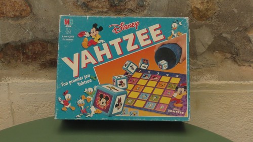 Jeu vintage yahtzee disney - , mb