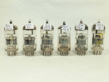 6 * tubes ECC88 various label