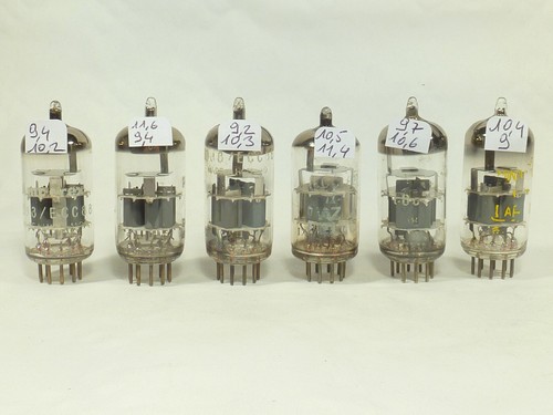 Tubes ecc88 various label - 6,
