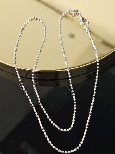 Chaine boule argent - boule,