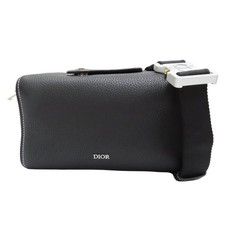 DIOR Lingot 22 Shoulder Bag Calfskin Black