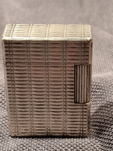 Briquet dupont argent graver - briquet,