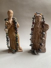 2 Necklace - Antique Roman Bracelet.  Stone Marble Glass And Various