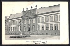 Old postcard Tournai, City Hall 1905 