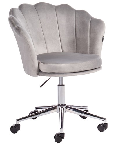 Chaise bureau grise en - chaise,