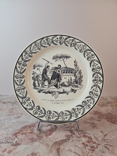 Assiette parlante histoire - assiette,