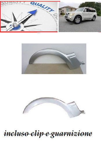 Arc pare boue pajero did - arc,