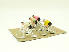 Tour de France Plastic Minialuxe 1/32 - Cyclist Riders: Lot of 4 A