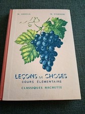 1958-lecons de choses-cours