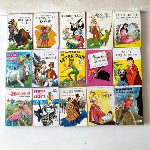 Lot livres bibliothèque - lot, 15