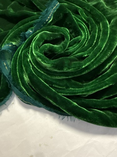 Tissu velours soie m de - 1,