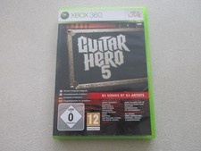 Jeu XBOX 360 Guitar hero 5 TBE
