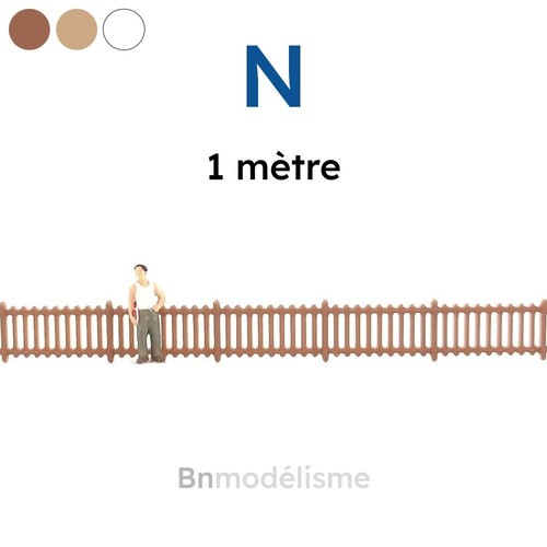 160 lot 1m clôture - n,