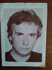 Mini Affiche Flyer CONCERT SARDOU Michel  1984 Cavaillon RARE