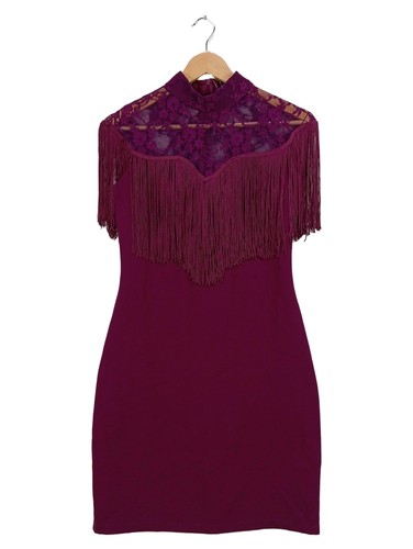 Robe cocktail femme violette - robe,