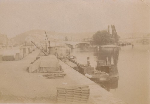 Havre 1900 bateaux - le,
