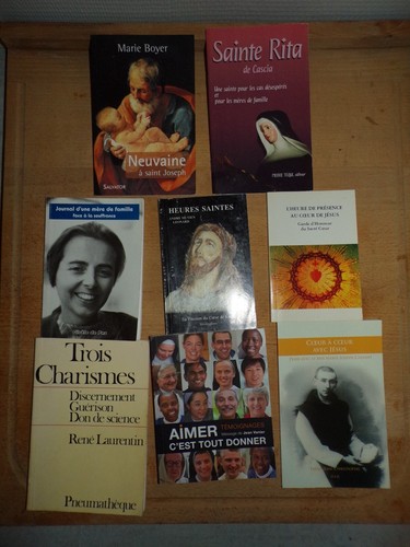 Lot livres religieux - x, 8