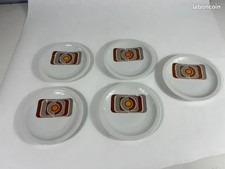 Lot de 5 assiettes à dessert