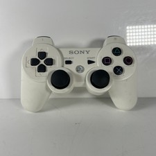 Manette Sans Fil Sony PS3 Blanche Crème Dualshock 3 SIXAXIS CECHZC2E