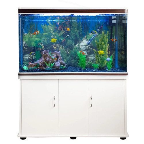 Aquarium 300 blanc avec - aquarium,