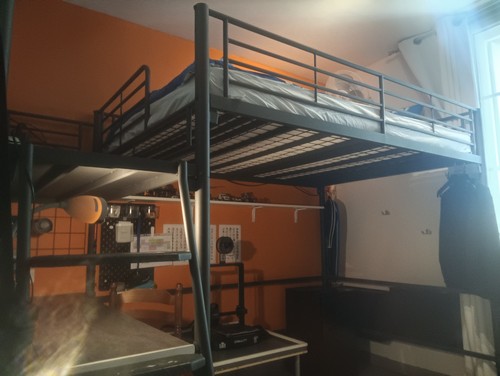 Lit mezzanine places avec - mezzanine,