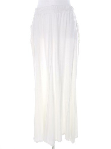 Lagenlook jupe longue blanche - jupe,