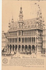 CPA BELGIQUE BRUXELLES la Maison du Roi