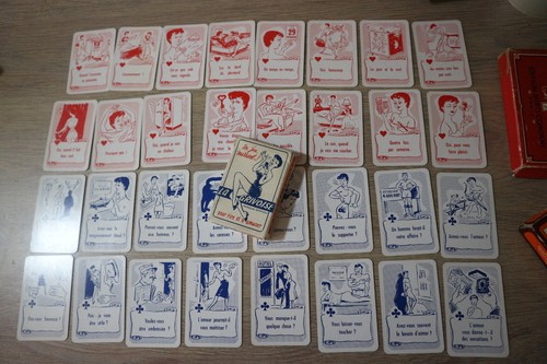 Ancien jeu cartes - ancien,