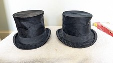 Lot 2 chapeaux haut de forme