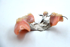 Antique dental appliance, human curiosity office, medical sciences