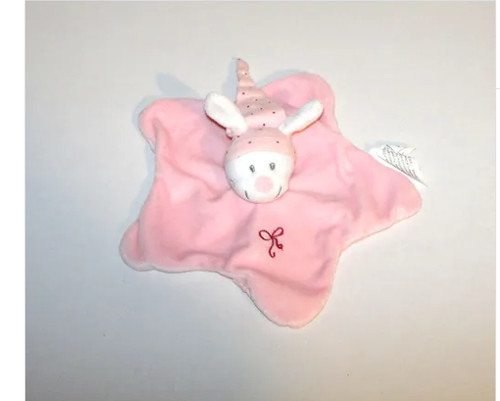 Doudou etoile lapin nicotoy - etoile,