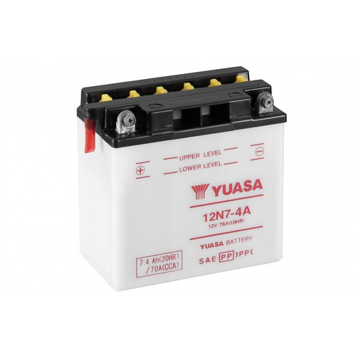 Batterie moto yuasa 12n7 - batterie, 12n7-4a