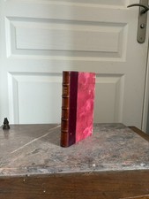 Livre Ancien Cuir Relié