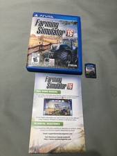 Farming Simulator 16 PS PlayStation Vita - Authentic Complete Tested ???