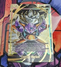 Ginyu Force Energy Marker Promo Prize Gold E01-11 Dragon Ball Fusion World Eng