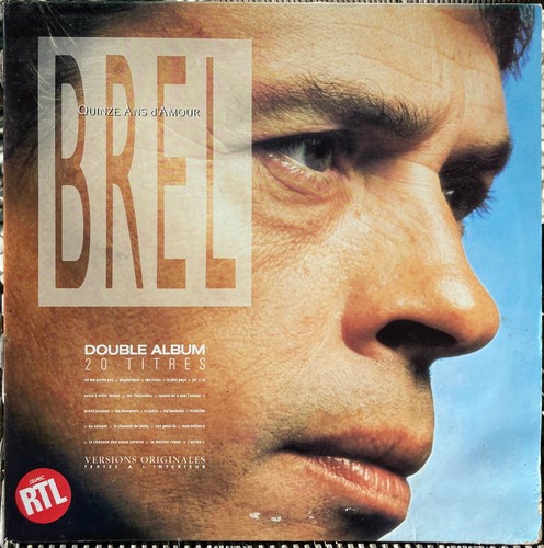 33t jacques brel quinze ans - brel,